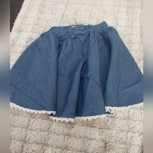 Nwt chambray skater skirt‎ 3t